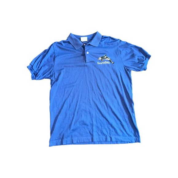 Vintage Sea World Polo Shirt - Picture 1 of 4